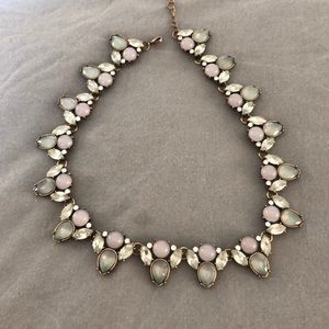 Blue and grey necklace